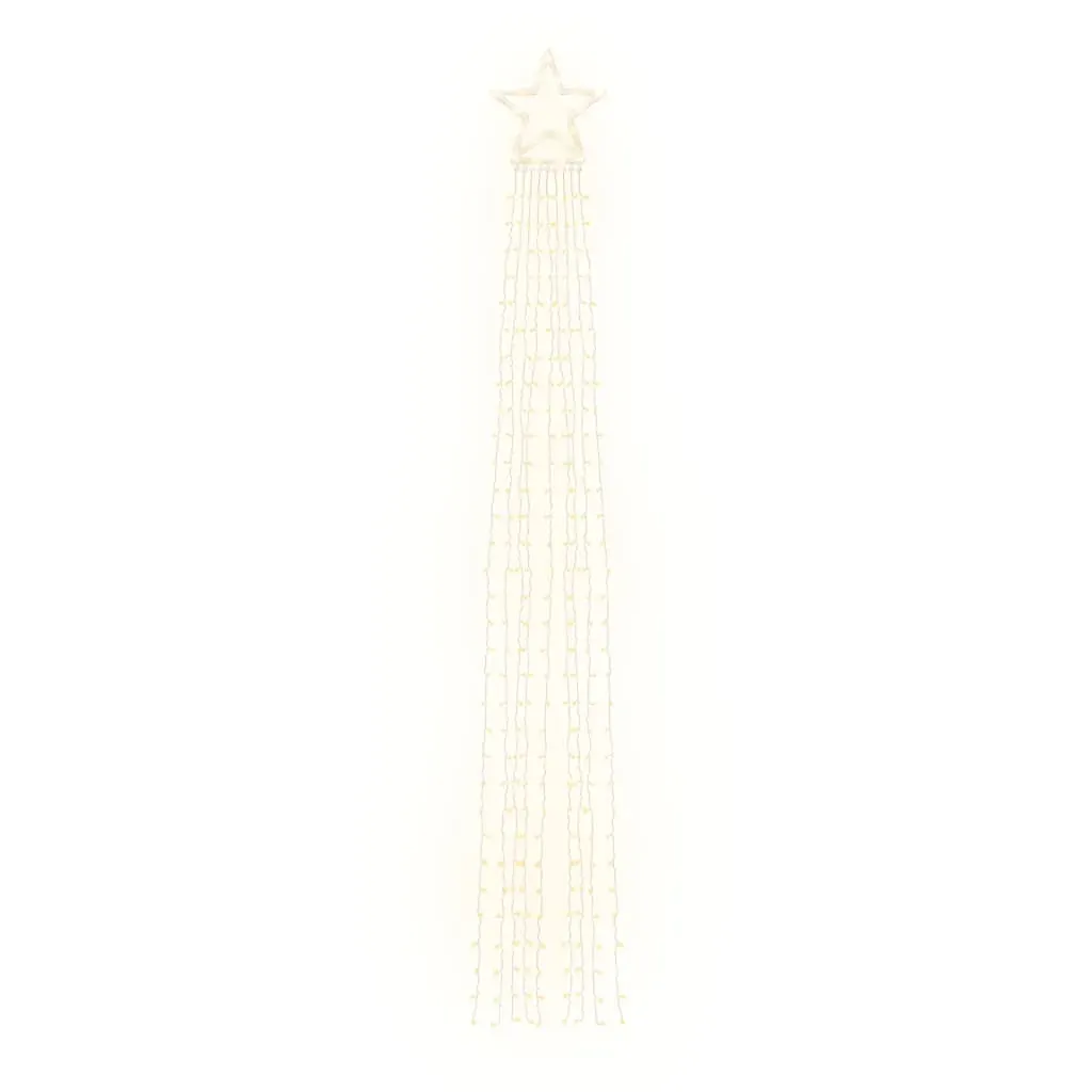 Christmas Tree Light 320 LEDs Warm White 375 cm Price