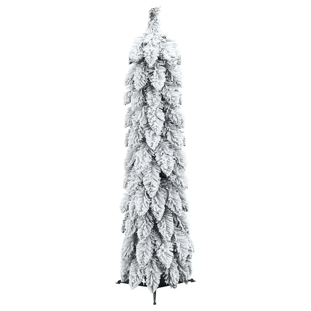 Artificial Pre-lit Christmas Tree with 30 LEDs and Flocked Snow 60 cm Price