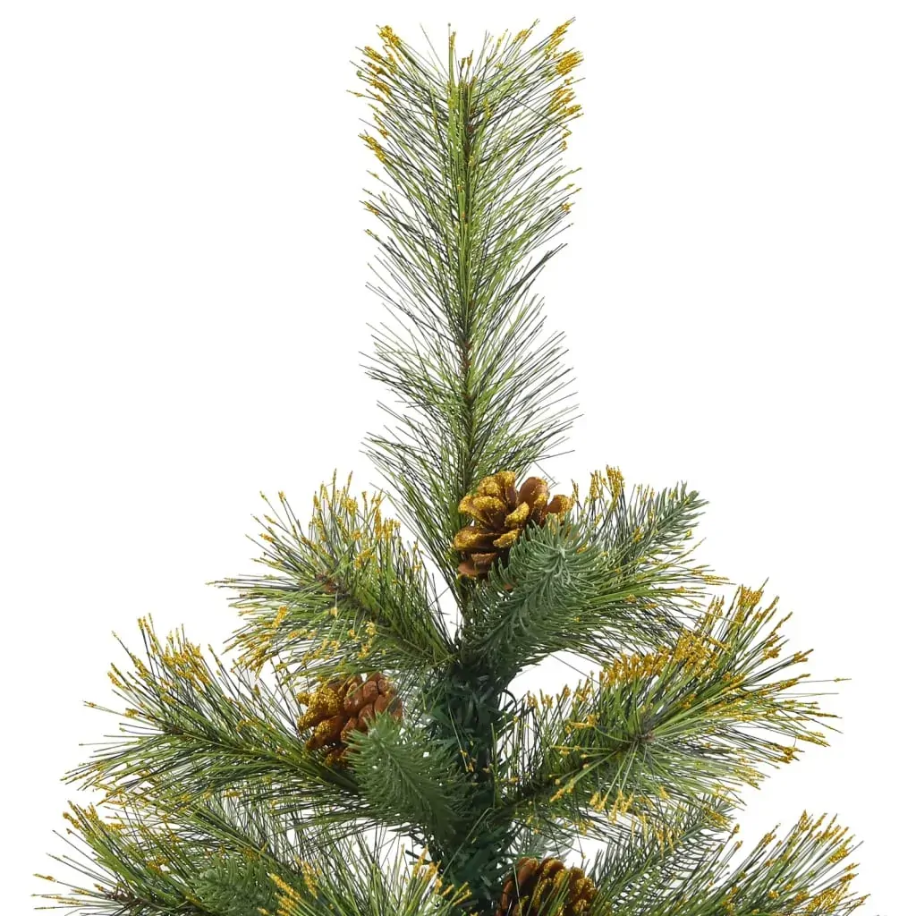 Artificial Hinged Christmas Tree with Cones 120 cm Price