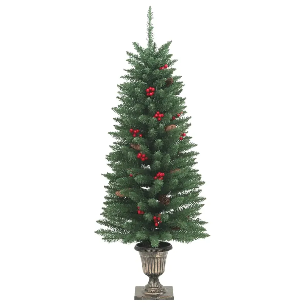 Artificial Christmas Trees 2 pcs 100 LEDs Green 120 cm Price