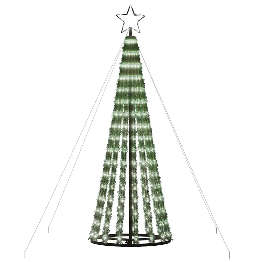 LED Christmas Tree 275 LEDs Cold White 180 cm Price