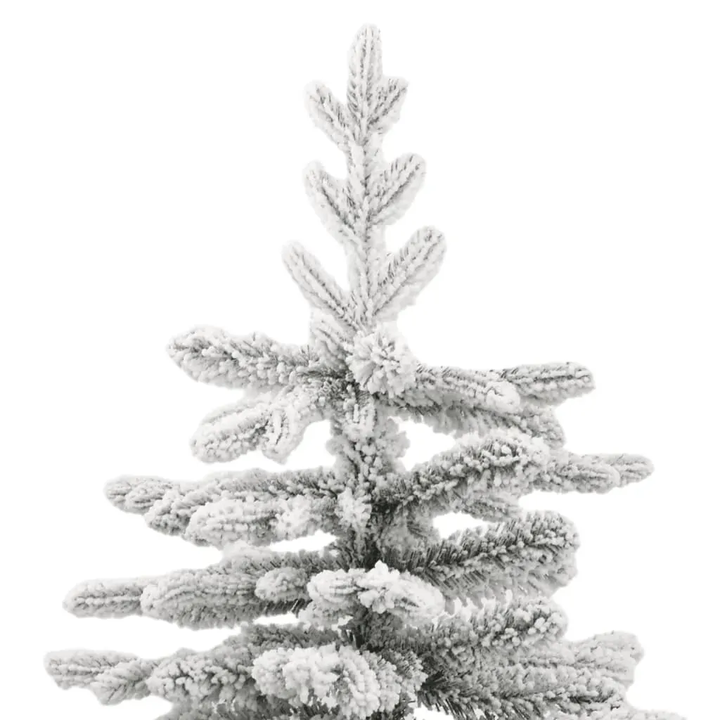 Artificial Hinged Christmas Tree with Flocked Snow 180 cm Price