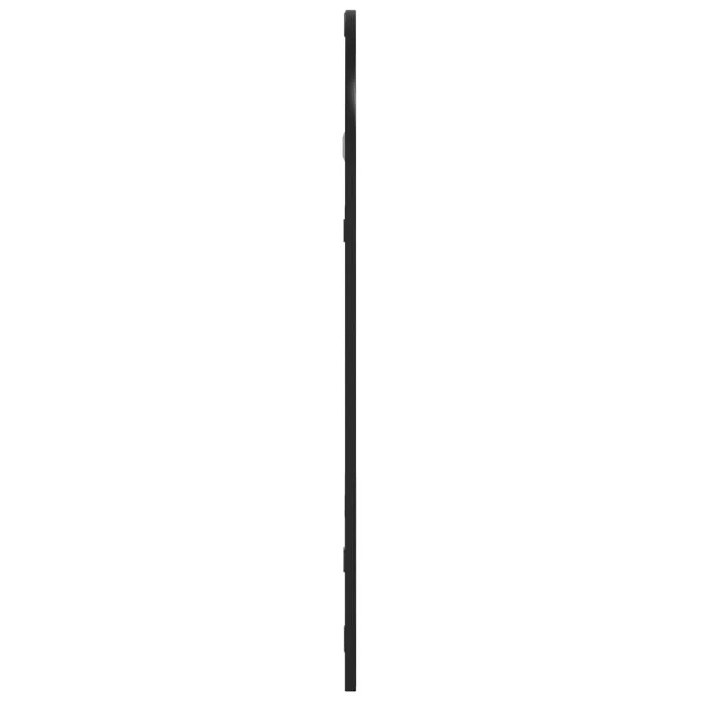 Wall Mirror Black 30x60 cm Arch Iron Price