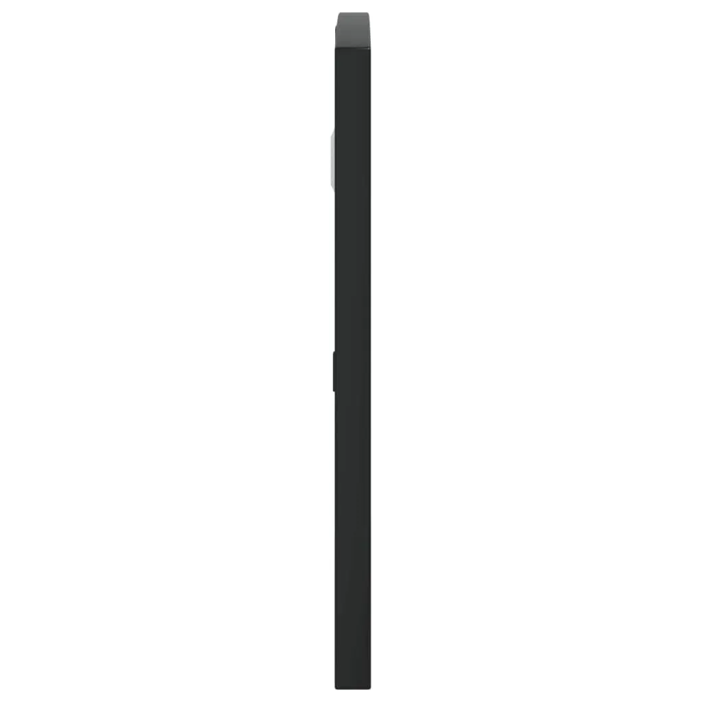 Wall Mirror Black 60x30 cm Arch Iron Price