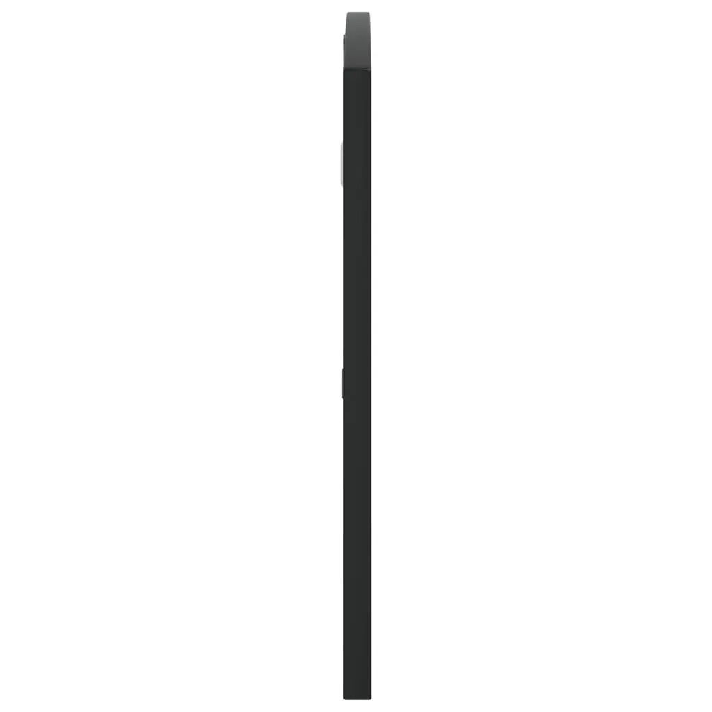 Wall Mirror Black 80x40 cm Arch Iron Price