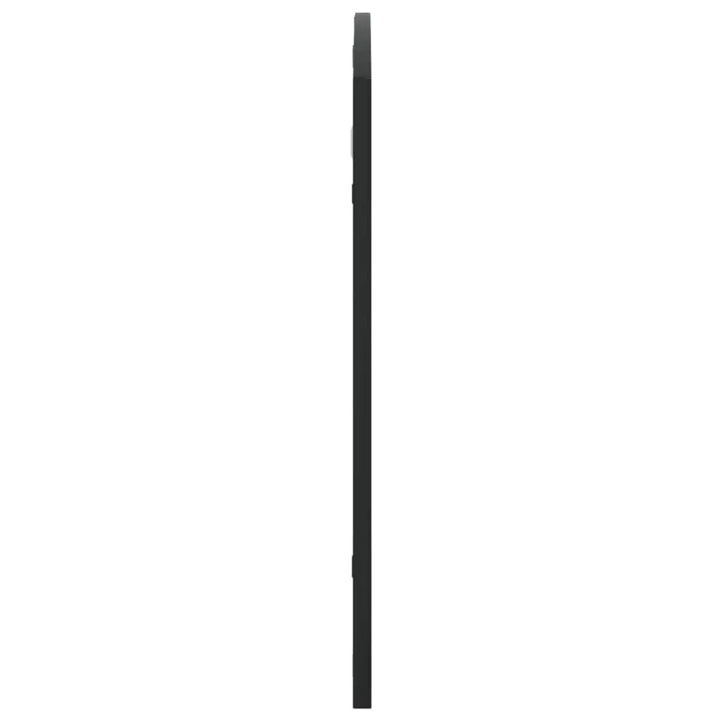 Wall Mirror Black 100x60 cm Arch Iron Price