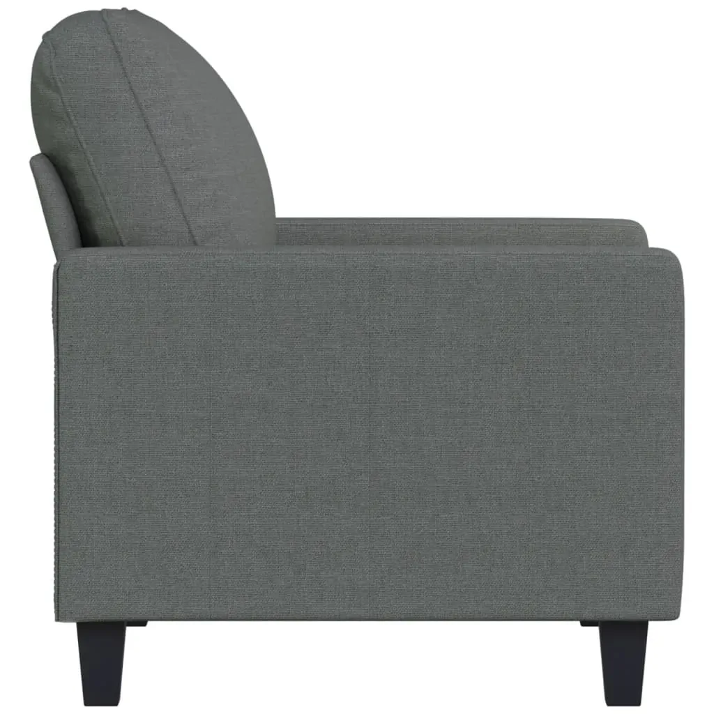 Sofa Chair Dark Grey 60 cm Fabric Price