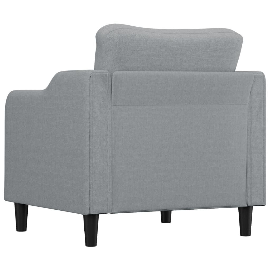 Sofa Chair Light Grey 60 cm Fabric Price