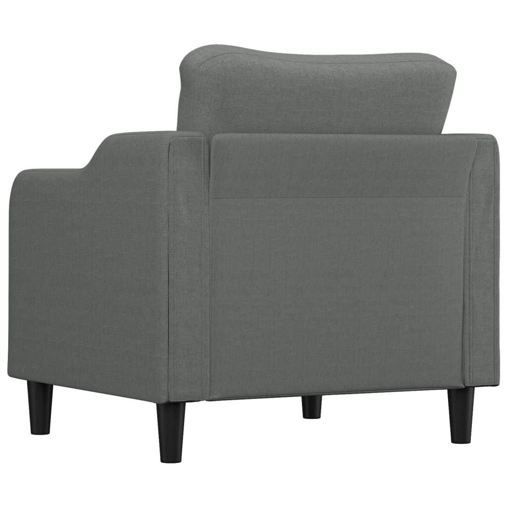 Sofa Chair Dark Grey 60 cm Fabric Price