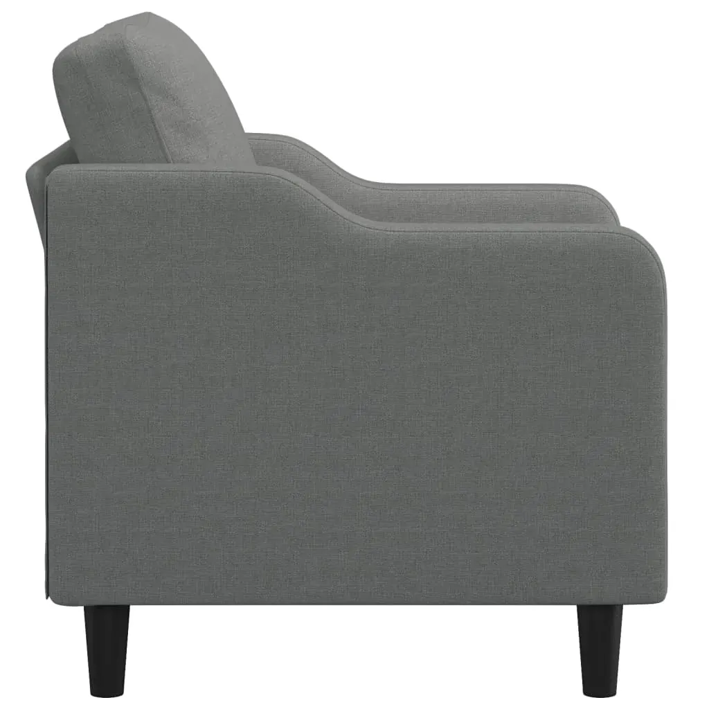 Sofa Chair Dark Grey 60 cm Fabric Price