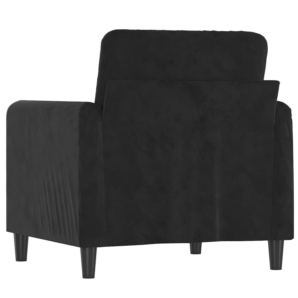 Sofa Chair Black 60 cm Velvet Price