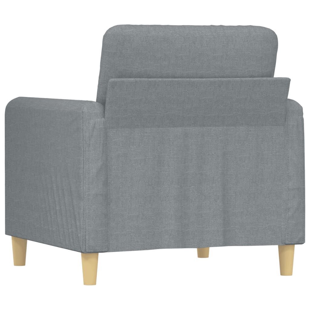 Sofa Chair Light Grey 60 cm Fabric Price