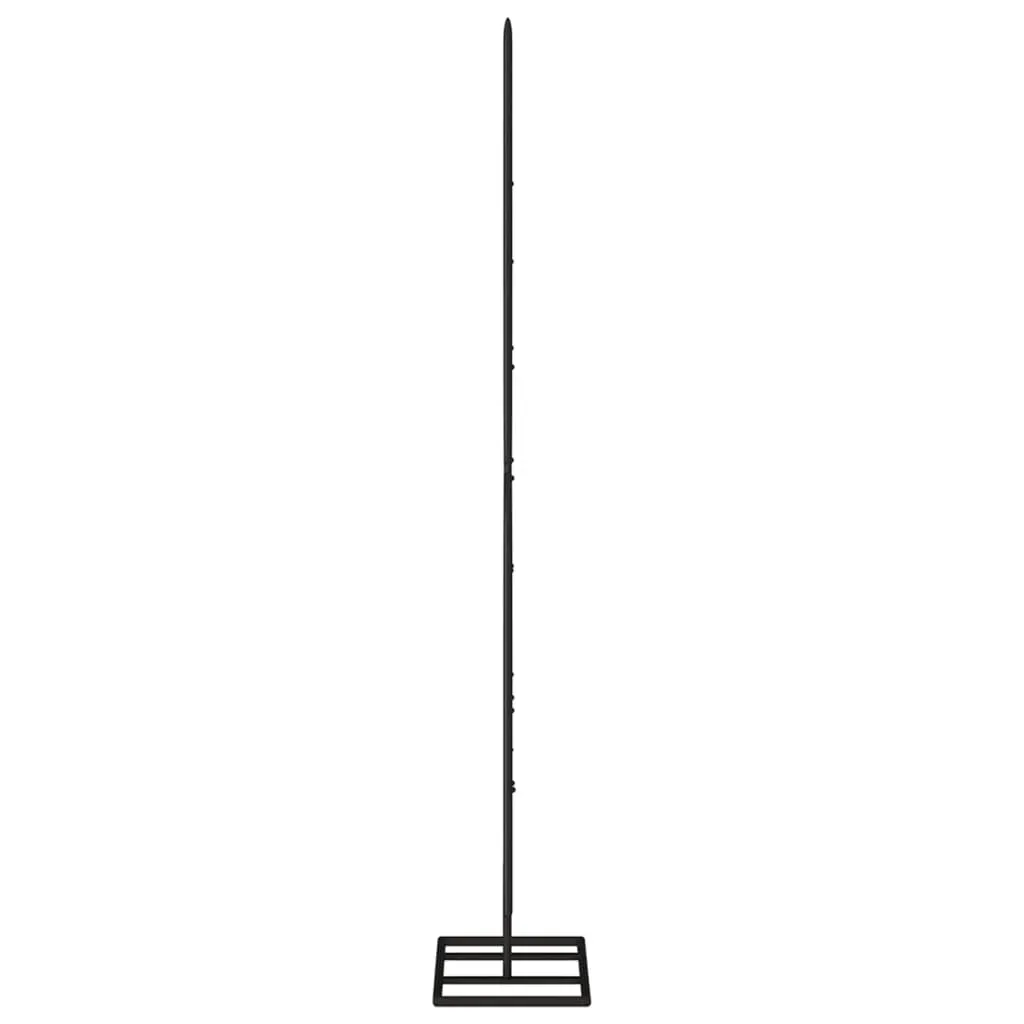 Metal Christmas Tree for Decoration Black 125 cm Price