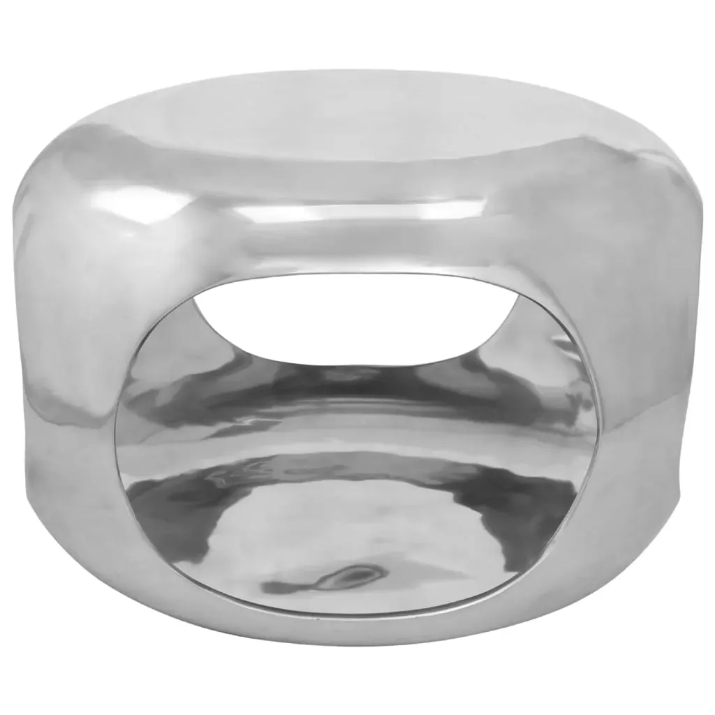 Coffee Table Aluminium 50x50x30 cm Silver Price