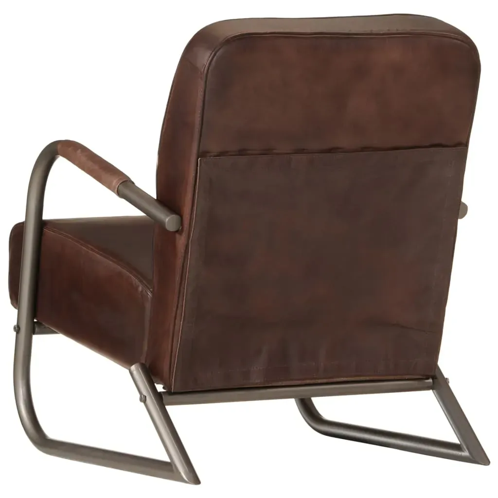 Sofa Chair Brown Real Leather Price