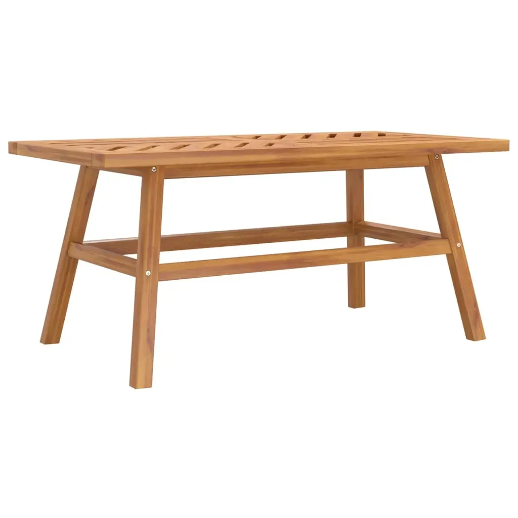 2 Piece Garden Lounge Set Solid Wood Acacia Price
