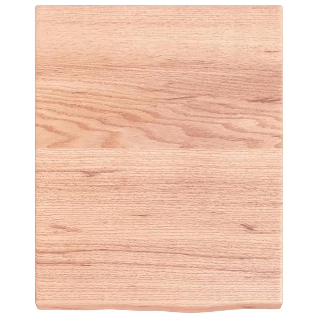 Wall Shelf Light Brown 40x50x(2-4) cm Treated Solid Wood Oak Price