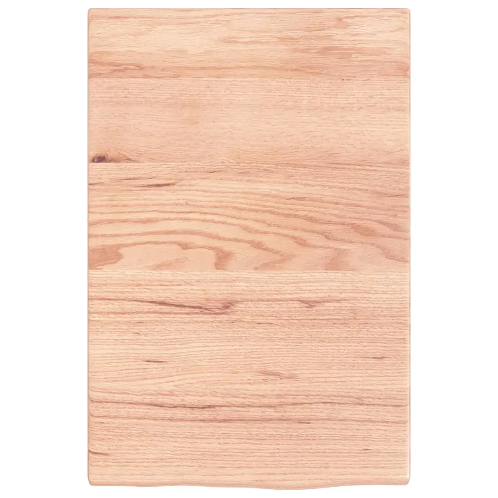 Wall Shelf Light Brown 40x60x2 cm Treated Solid Wood Oak Price