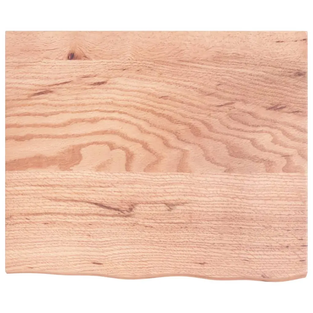 Wall Shelf Light Brown 60x50x2 cm Treated Solid Wood Oak Price