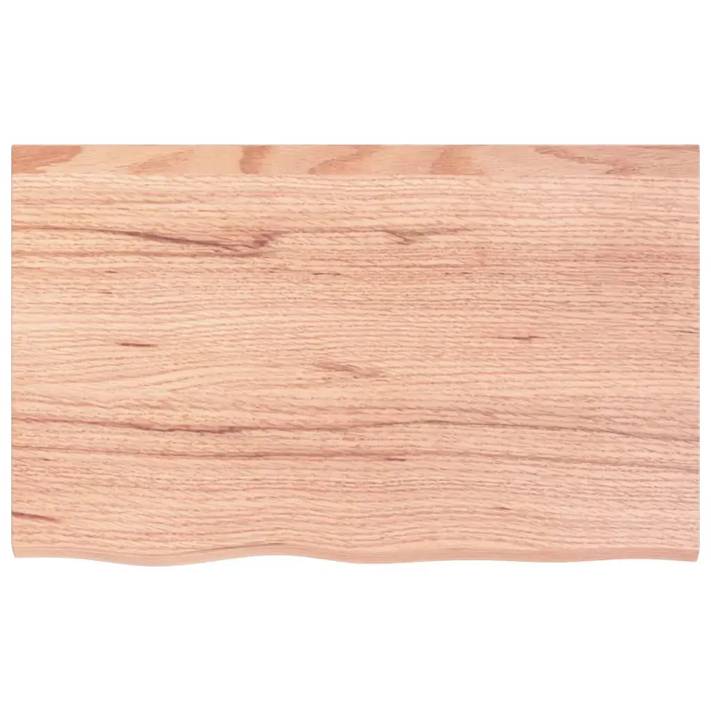 Wall Shelf Light Brown 80x50x(2-4) cm Treated Solid Wood Oak Price