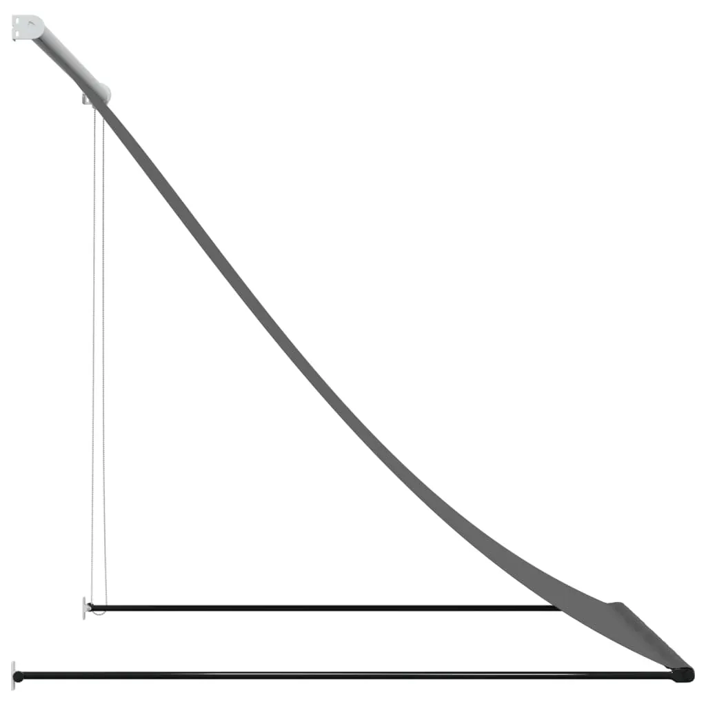Retractable Awning Anthracite 150x150 cm Fabric and Steel Price