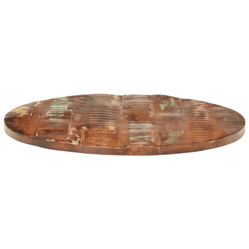 Table Top Ø 70x2.5 cm Round Solid Wood Reclaimed Price