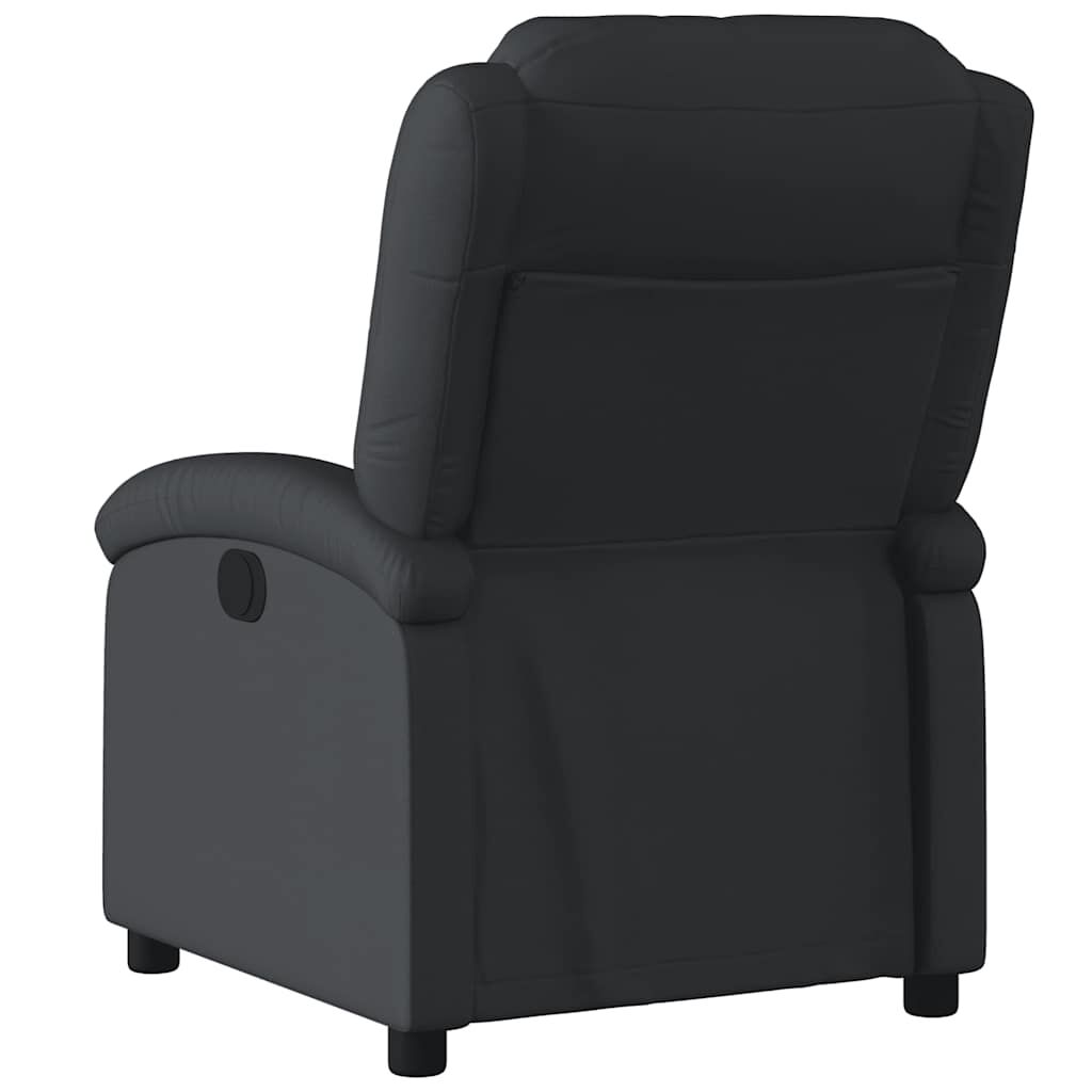 Recliner Chair Black Real Leather Price