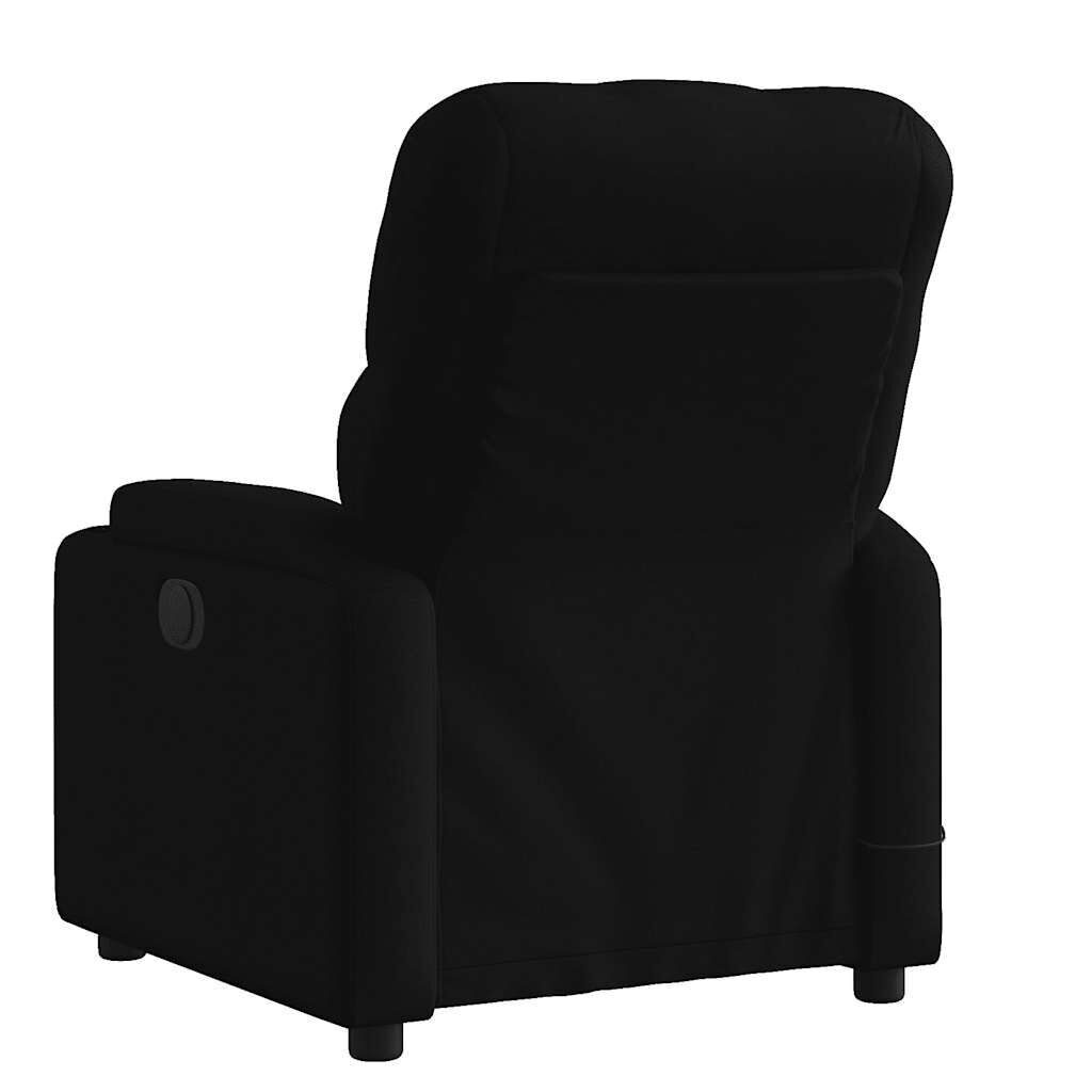 Massage Recliner Chair Black Fabric Price