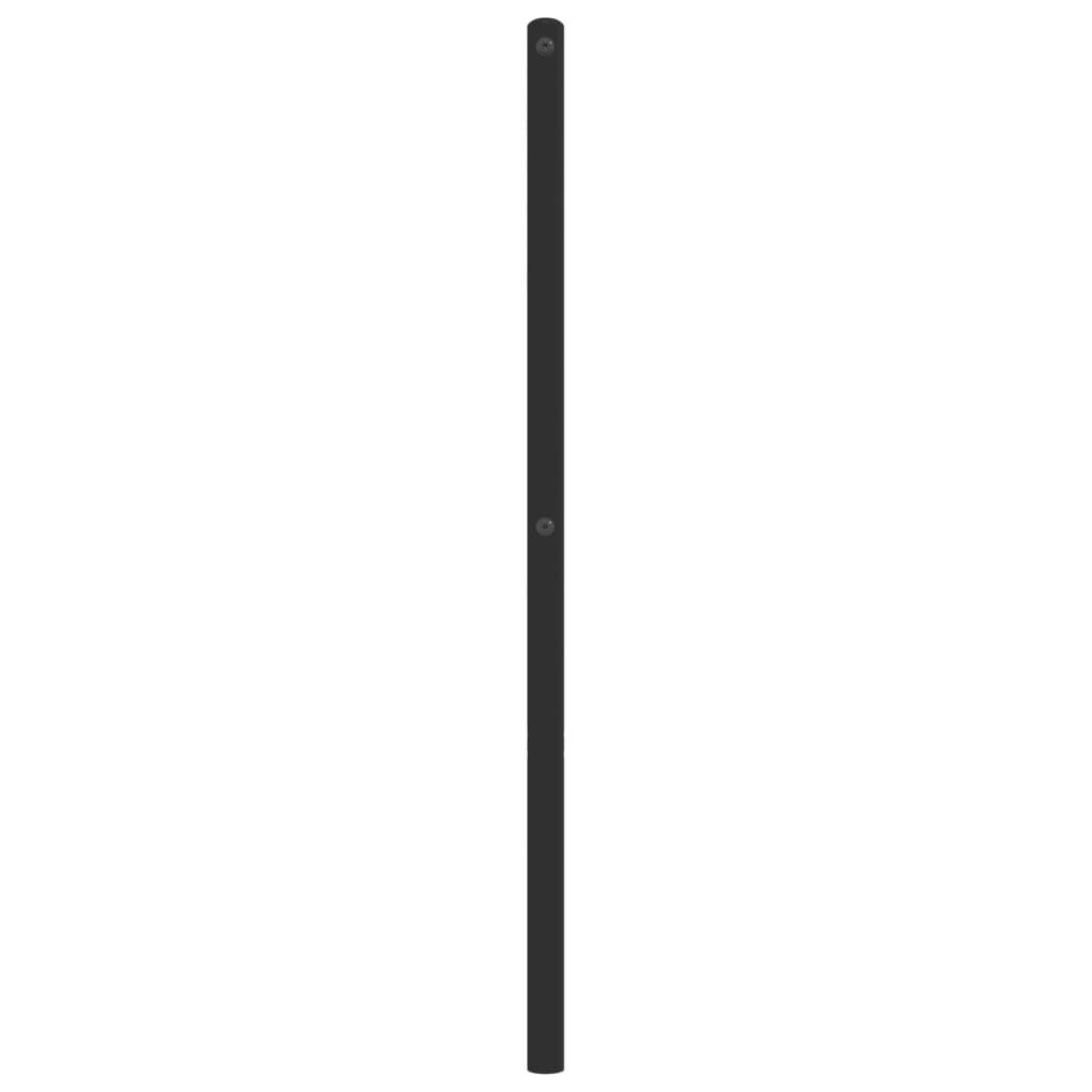 Metal Headboard Black 107 cm King Single Price