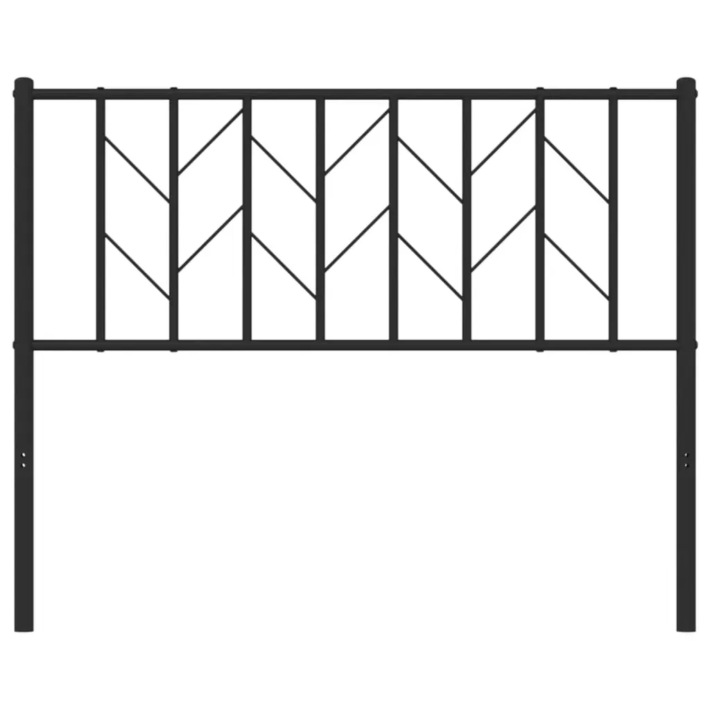 Metal Headboard Black 107 cm King Single Price