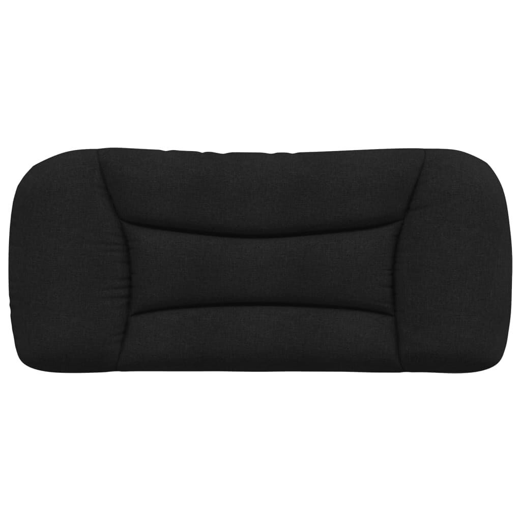 Headboard Cushion Black 90 cm Fabric Price