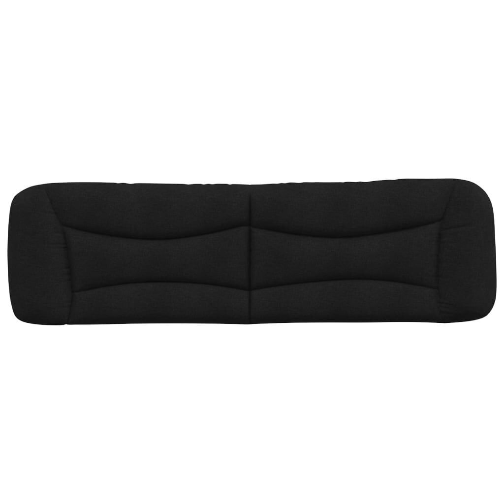 Headboard Cushion Black 180 cm Fabric Price