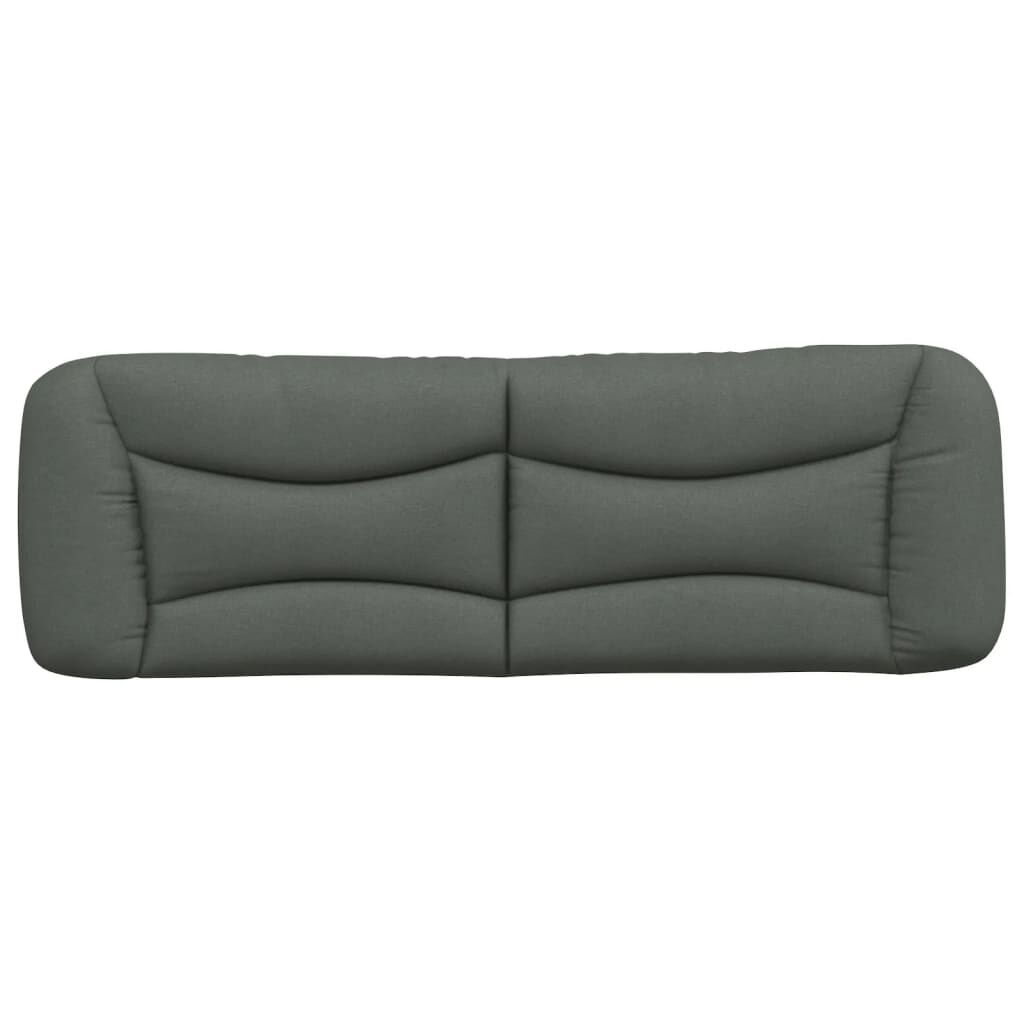 Headboard Cushion Dark Grey 152 cm Queen Fabric Price