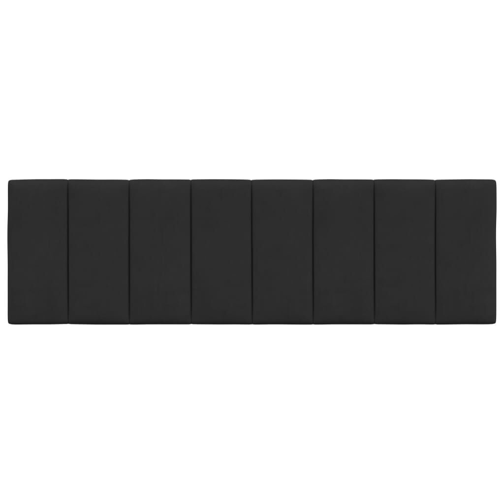 Headboard Cushion Black 152 cm Velvet Price
