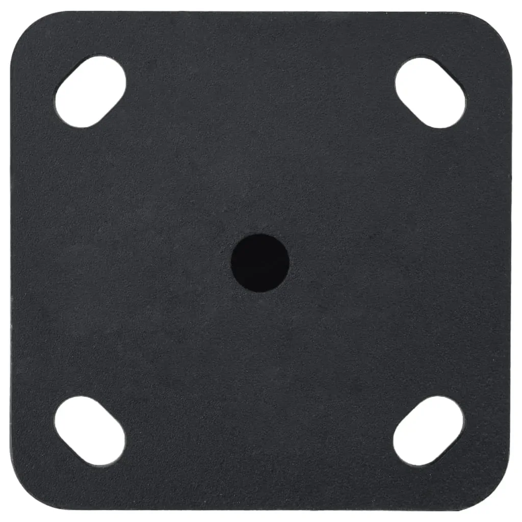 Parasol Base for Ø32/34/38 mm Pole Matt Black Steel Price