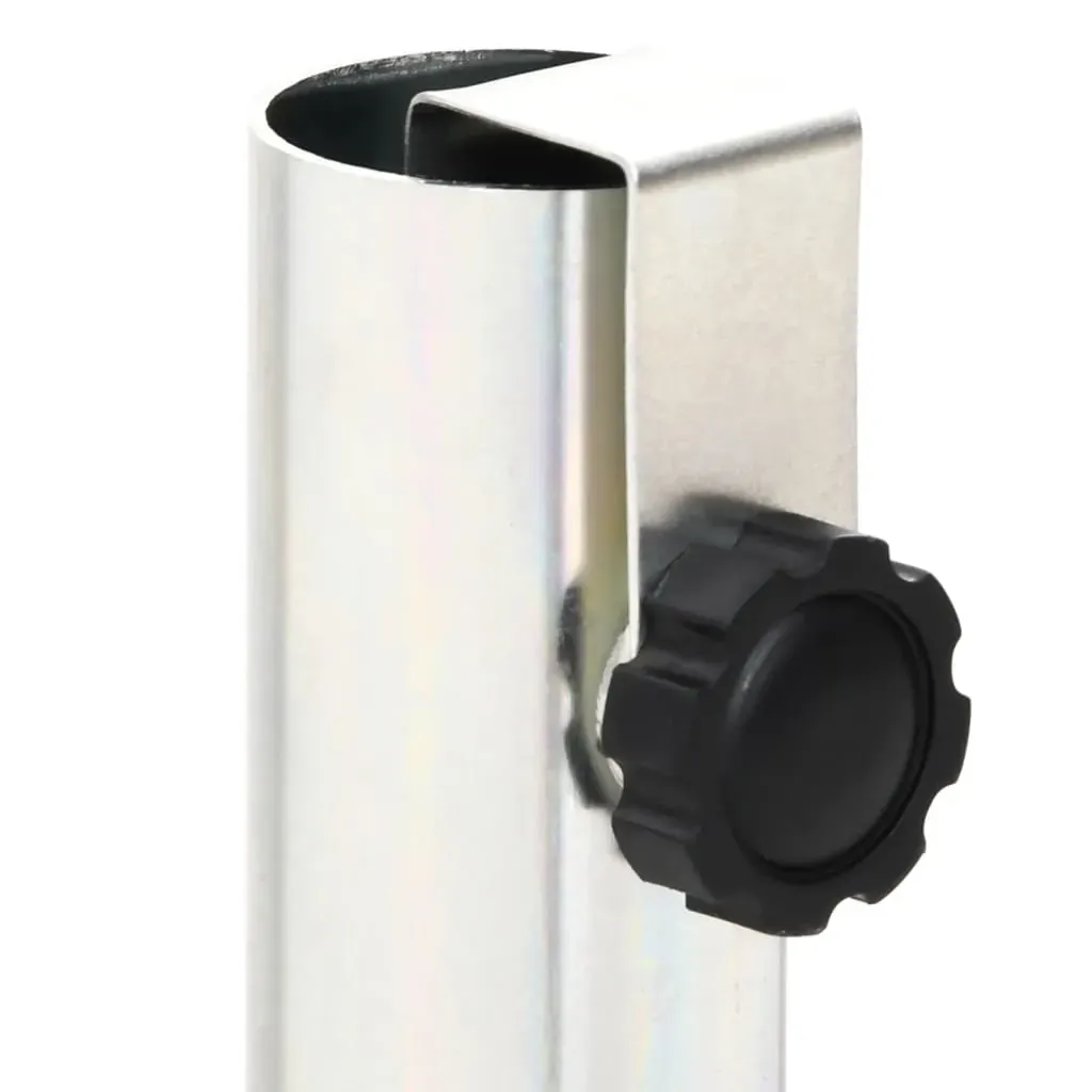 Parasol Base with Ground Spikes for Ø32-38 mm Silver Steel Price