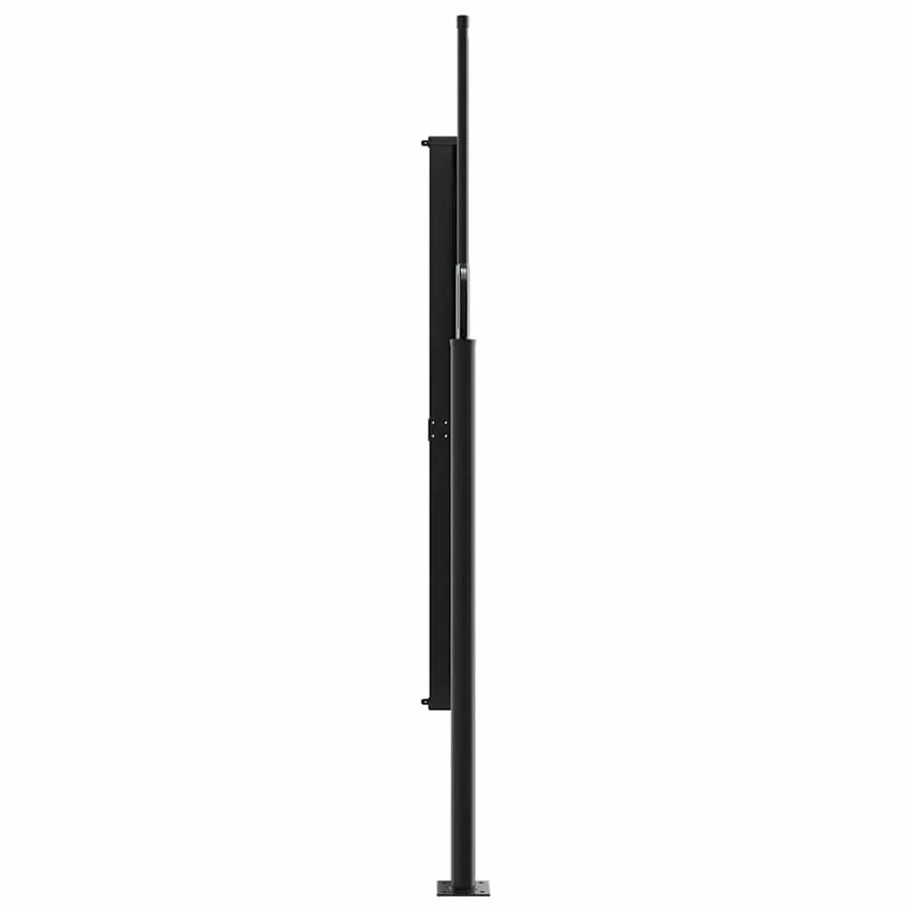 Retractable Side Awning Black 160x600 cm Price