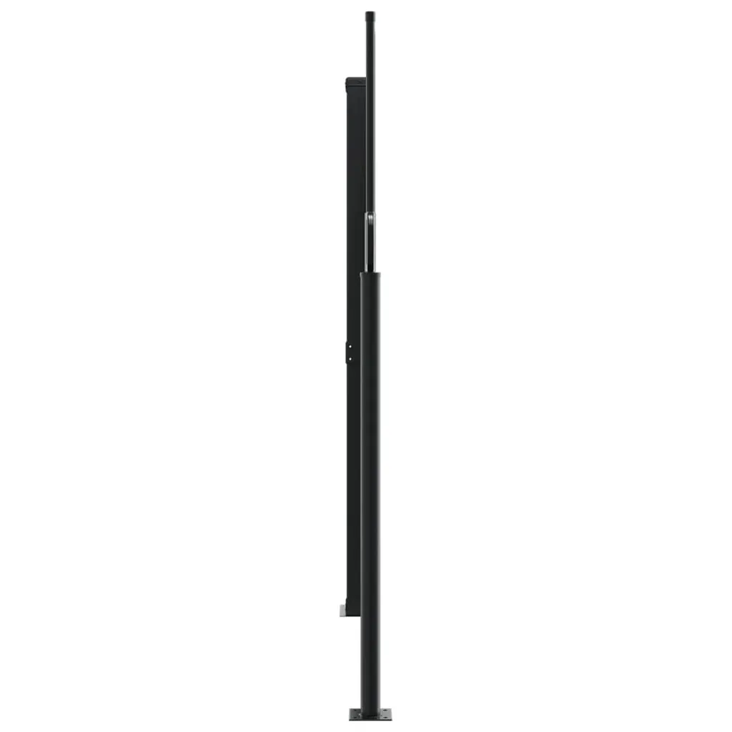 Retractable Side Awning Black 160x1000 cm Price