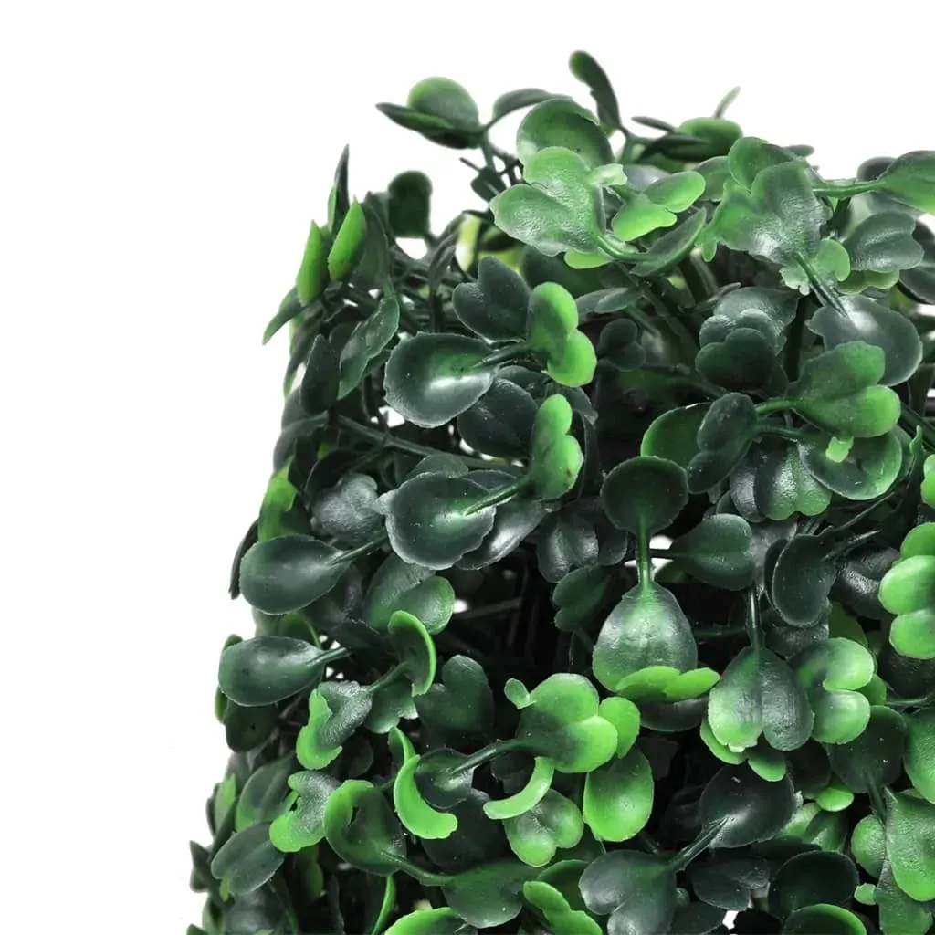 Set of 3 Artificial Boxwood Pyramid Topiary Price