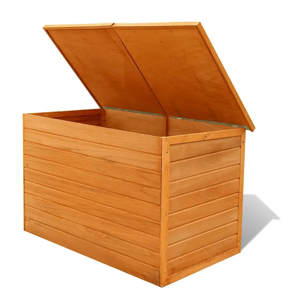 Garden Storage Box 126x72x72 cm Wood Price