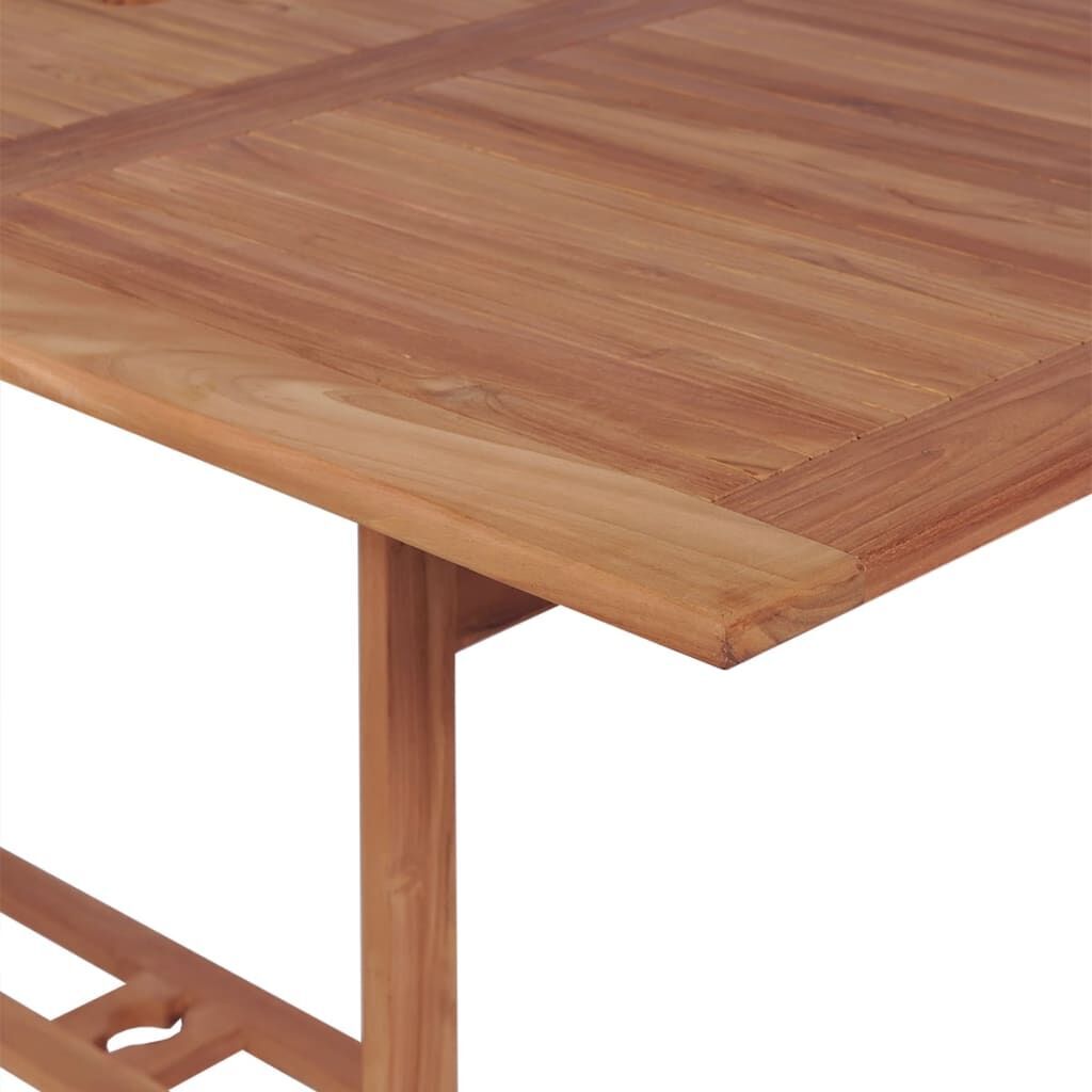 7 Piece Outdoor Dining Set Solid Teak Wood Price