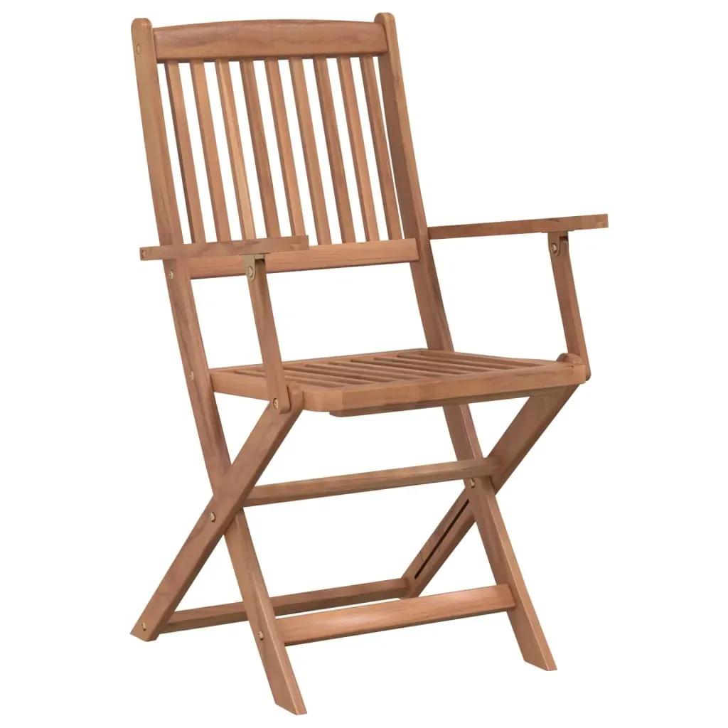 5 Piece Folding Outdoor Dining Set Solid Acacia Wood Price