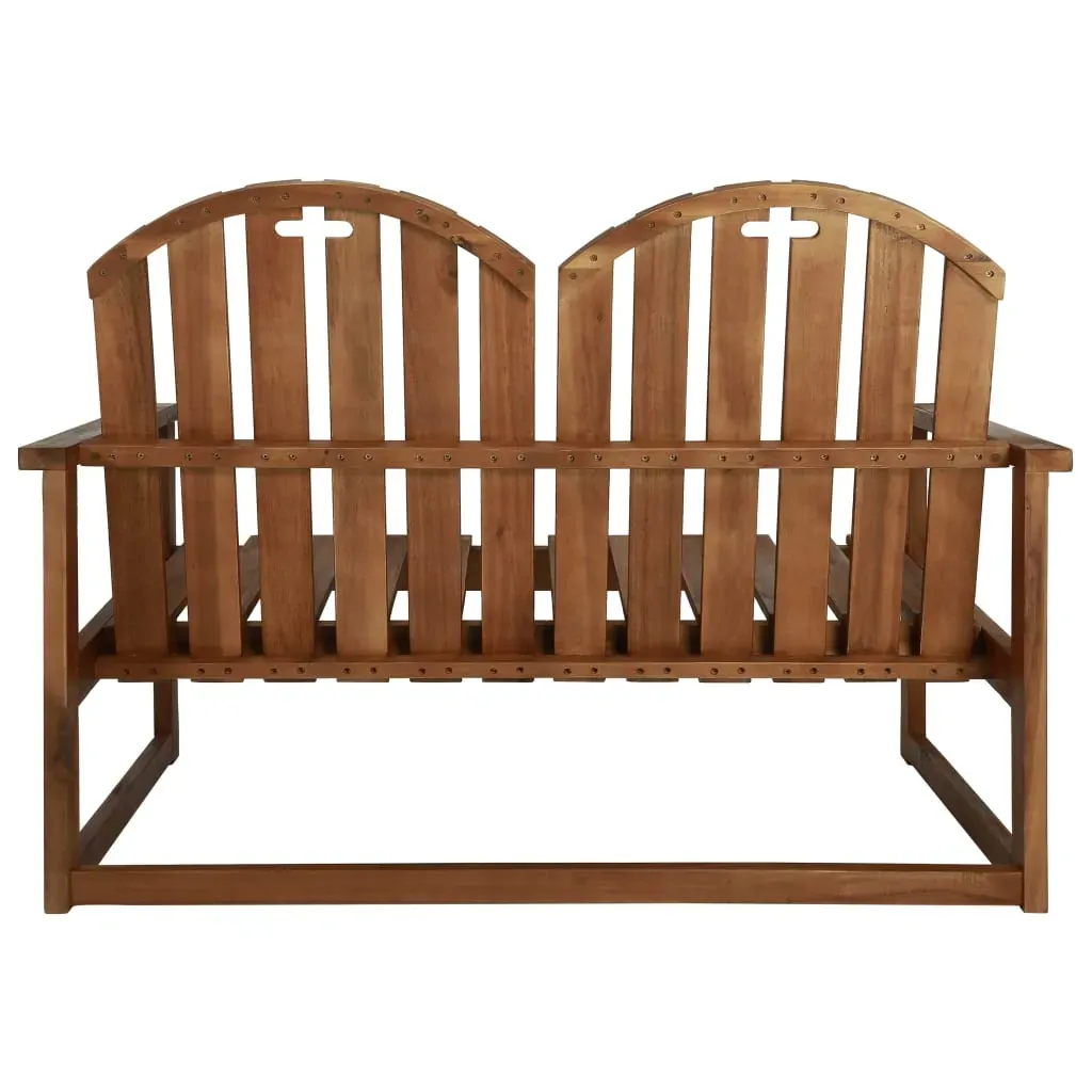 Garden Bench 110 cm Solid Acacia Wood Price
