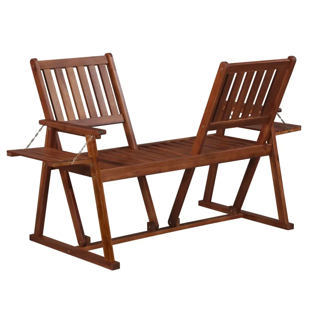 Garden Bench 165 cm Solid Acacia Wood Price