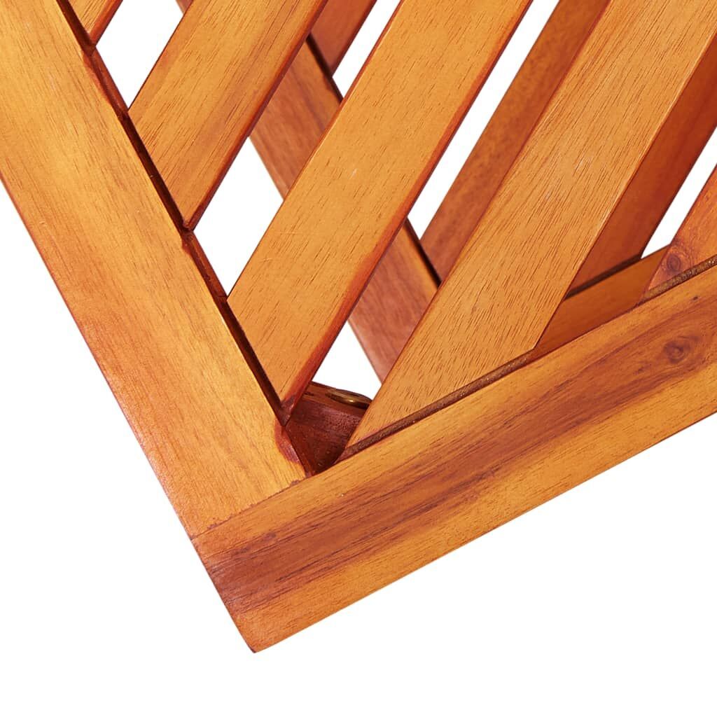Side Table Solid Acacia Wood 45x33x45 cm Price