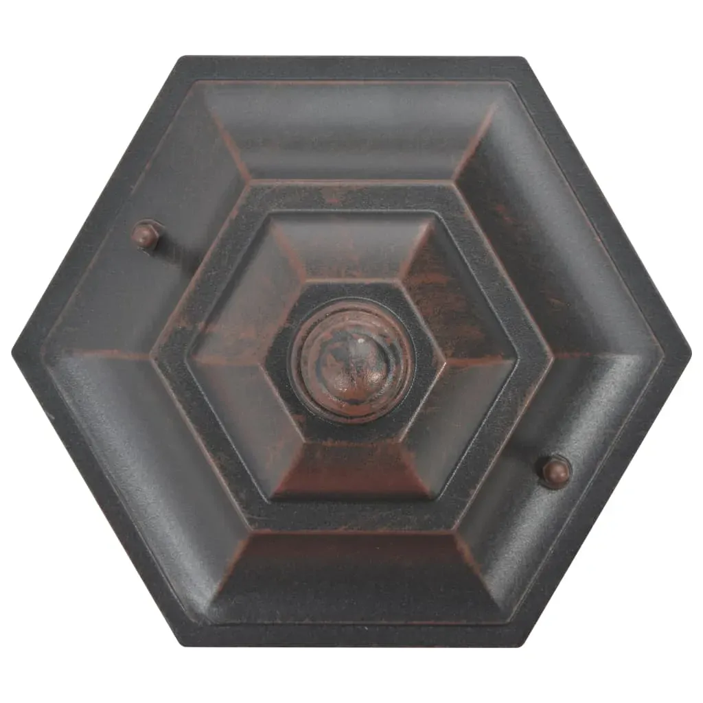 Garden Post Lights 6 pcs E27 110 cm Aluminium Bronze Price