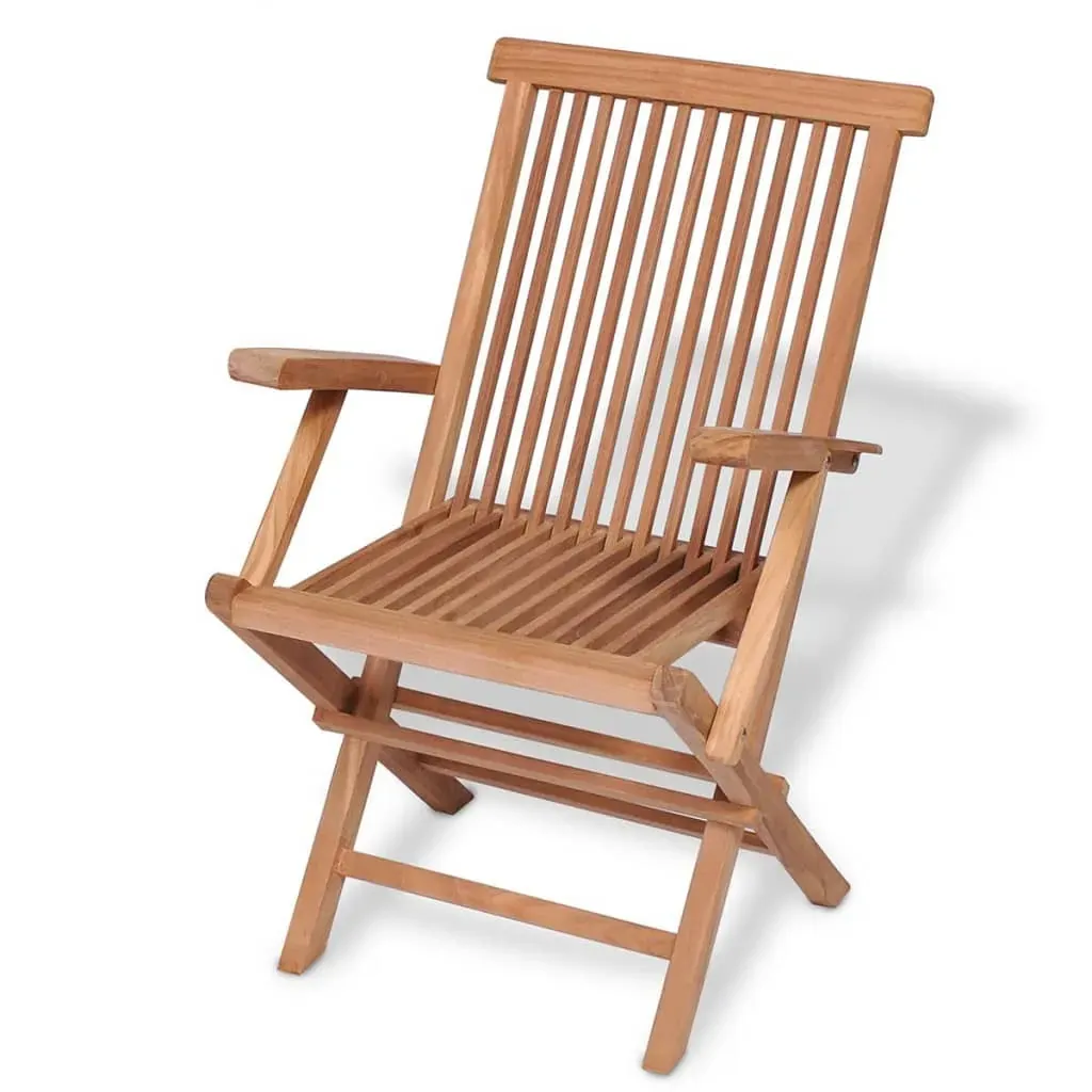 5 Piece Garden Dining Set Solid Teak Wood Price