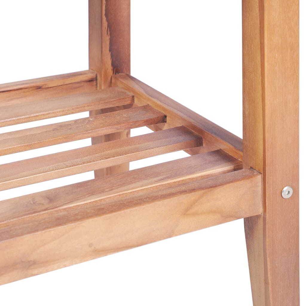 Coffee Table 40x40x50 cm Square Solid Teak Price