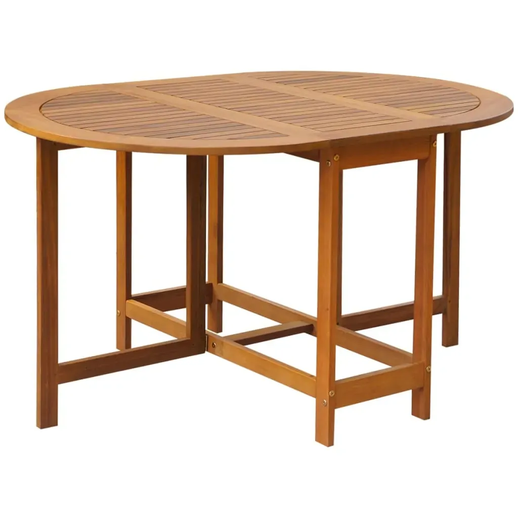 5 Piece Folding Outdoor Dining Set Solid Acacia Wood Price