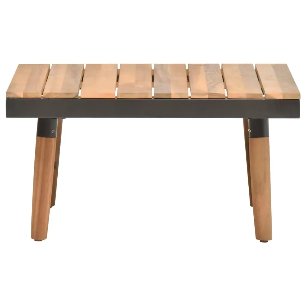 4 Piece Garden Lounge Set with Cushions Solid Acacia Wood Price